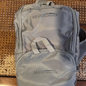 Gray Backpack for Men